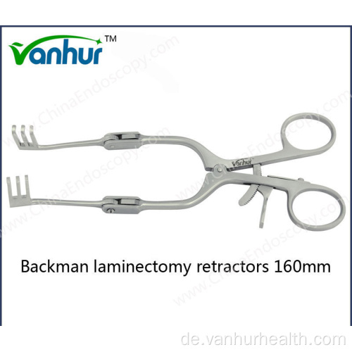 Otoskopie-Instrumente Backman Laminektomie-Retraktoren